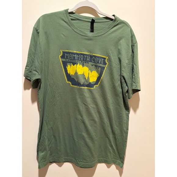 Primease Other - Primease Mammoth Cave National Park Graphic T-Shirt XL Green Kentucky Souvenir